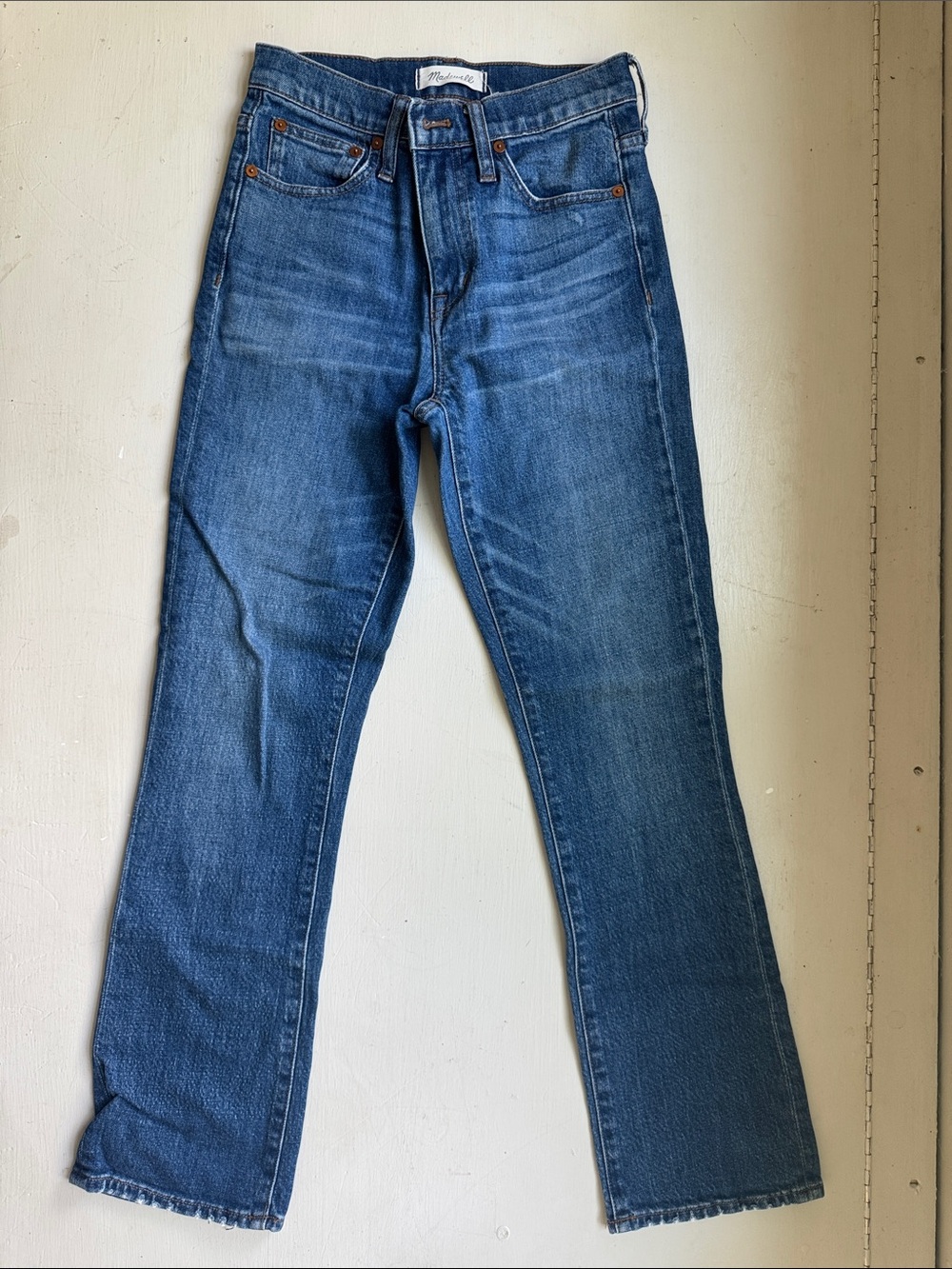 Madewell Medium Indigo Denim Jeans